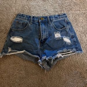 Jean shorts